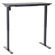 Workspace 2 Tier Adjustable Desk Black