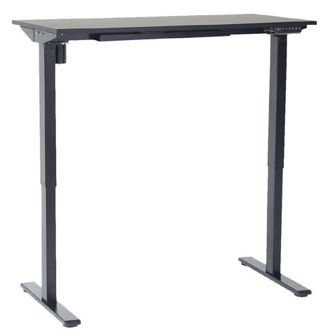 Workspace 2 Tier Adjustable Desk Black