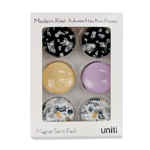 Uniti Magnets Modern Kiwi 6 Pack