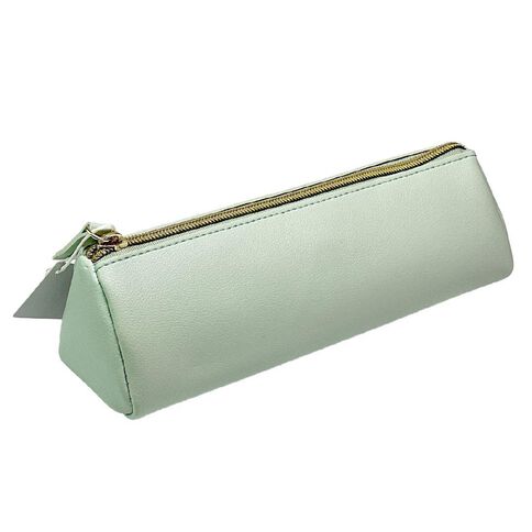 Uniti Stationery Elegant Simplicity PU Pencil Case Mint Green