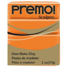 Sculpey Premo Accent Clay 57g Orange Mid