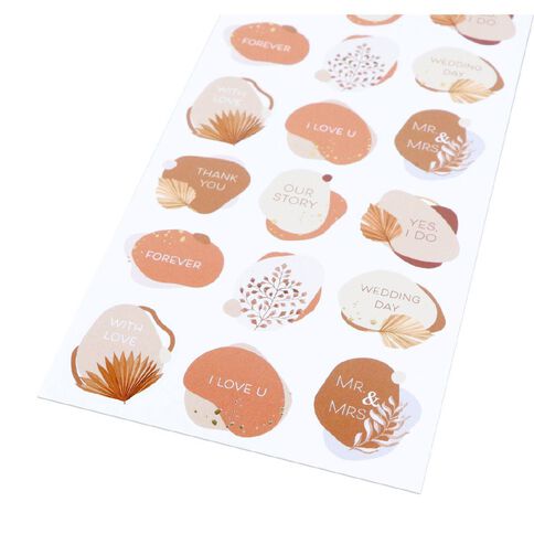 Uniti Wedding Paper Stickers 1 Sheet