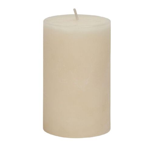 Living & Co Ambience Pillar Candle Vanilla Oak 6cm x 10cm