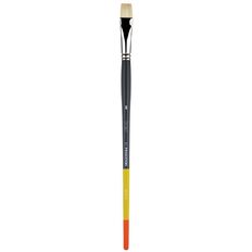 Princeton Snap Brush Long Handle Bristle Bright 8 White