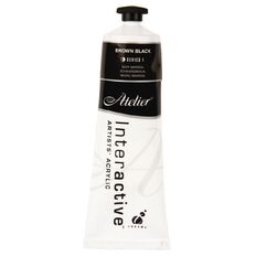 Atelier S1 Acrylic Paint Brown 80ml