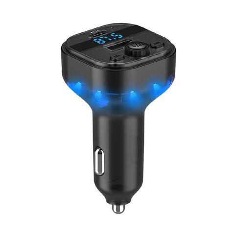 Tech.Inc Wireless Bluetooth FM Transmitter Black
