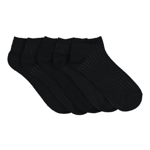 H&H Women's Jacquard Liner Socks 5 Pack