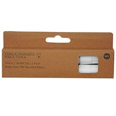WS Chalk Marker White 2 Pack