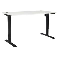 Jasper J Single Motor 3 Programmable Controller 1500mm Desk Black/White