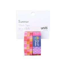 Uniti Summer Washi Tape 2 Pack