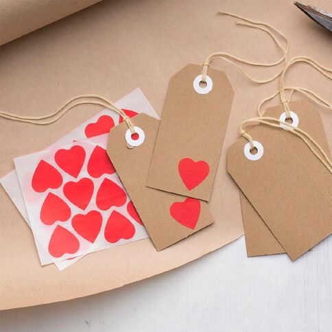 Avery Hearts Stickers 15mm Diameter