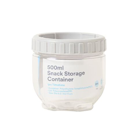 Living & Co Snack Storage Container 500ml Clear