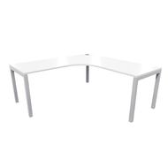 Zealand Quattro Workstation 1500 x 600 White
