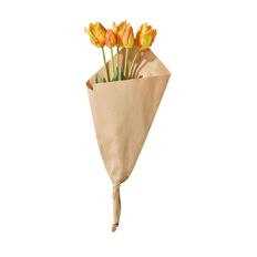 Living & Co Artificial Tulip Bunch Orange