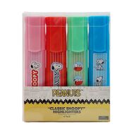 Peanuts Highlighters 4 Pack
