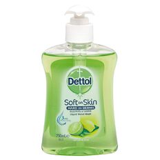 Dettol Liquid Lemon & Lime Hand Wash Soap Pump 250ml