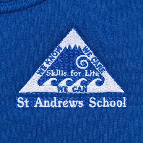 Schooltex St Andrews Timaru Sweatshirt with Embroidery
