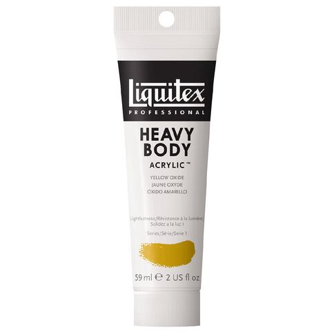 Liquitex Heavy Body Acrylic 59ml Yellow Oxide
