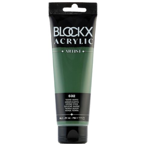 BLOCKX Acrylic Tube Green Earth 120ml