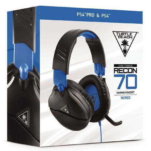Turtle Beach Recon 70P Gaming Headset for PS4 Pro & PS4 Black Black