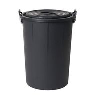 Living & Co Heavy Duty Bin 71L Black