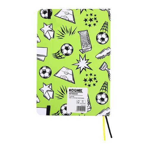 Kookie Football Notebook A5 AOP