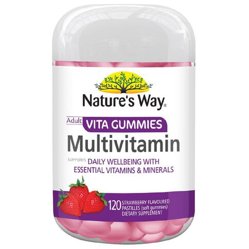Nature's Way Adults Vita Gummies Multi-Vitamin 120s