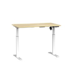 Knights Agile Boost Electric Single Sided Desk Frame Atlantic Oak Top