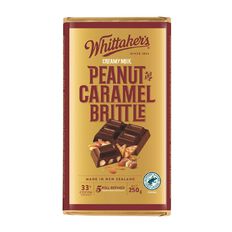 Whittaker's Peanut Caramel 250g