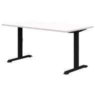 Rapid Fixed Height Desk 1800 x 800 Black