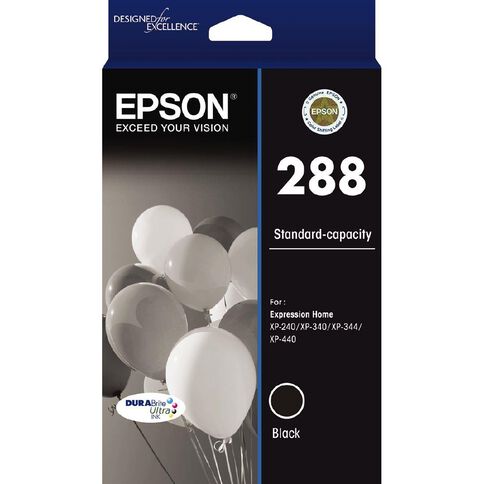 Epson 288 DURAbrite Ink Black (175 pages)