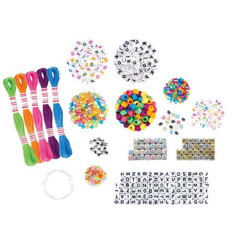 Shimmer n Sparkle ABC Fashion Bead Bracelets