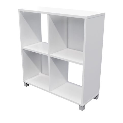 Zealand 4 Cube Cubby White