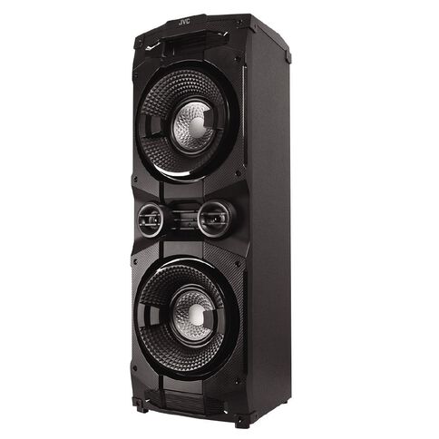 JVC Party Speaker with Guitar & Mic Input JVX9082020BK
