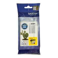 Brother Ink LC436Y Yellow (1500 Pages)