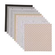 Uniti Designer Paper 12x12in 12 Sheets Neutrals Foils