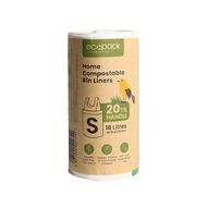 Ecopack Compostable Bin Liners 18L 20 pack