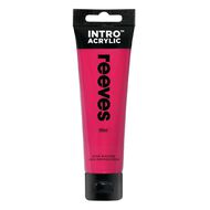 Reeves Intro Acrylic Paint Rose Madder 100ml
