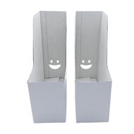 WS Basic Magazine File 2 Pack White WS Basic Magazine File 2 Pack White