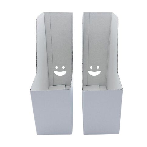WS Basic Magazine File 2 Pack White WS Basic Magazine File 2 Pack White