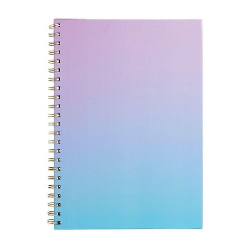 Uniti Fun & Funky Notebook Hardcover Ombre Purple A4