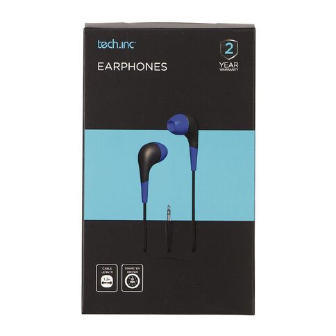 Tech.Inc In-Ear Earbuds Blue Mid