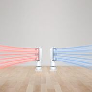 Dyson Hot + Cool Fan Heater White/Silver