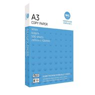 WS Copy Paper 80gsm 500 Pack white A3