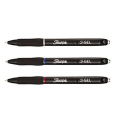 Sharpie Retractable 0.7mm Gel Pen Business Assorted 4 Pack