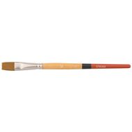 Princeton Snap Brush Short Handle Taklon Stroke 1/2 Gold