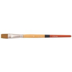 Princeton Snap Brush Short Handle Taklon Stroke 1/2 Gold