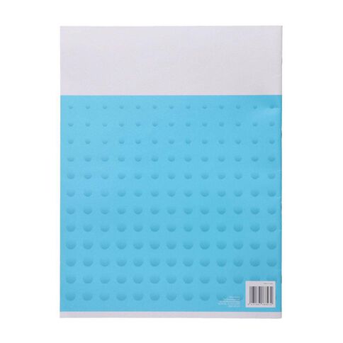 WS Jumbo Scrapbook 395mm x 300mm Unruled 28 Leaf Blue