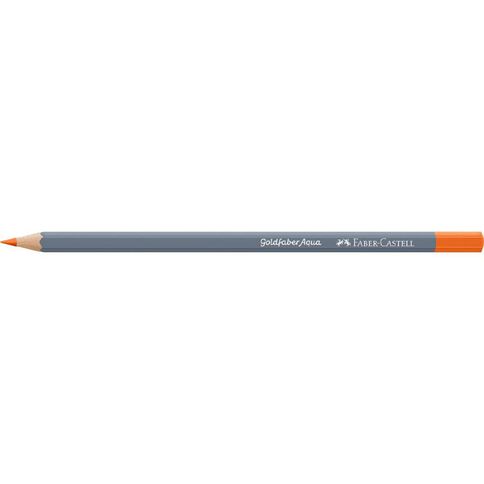 Faber-Castell Goldfaber Watercolour Pencil #115 Dark Cadmium Orange