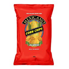 Mexicano Corn Chips Jalapeno 300g